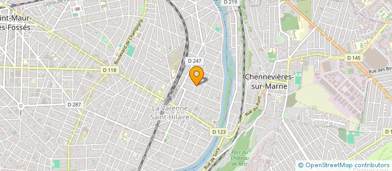 localisation de l'entreprise ALOMAE à SAINT-MAUR-DES-FOSSES