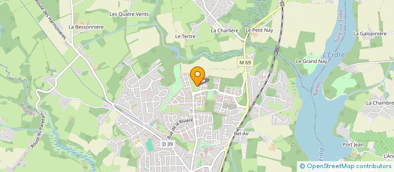 localisation de l'entreprise ALON à CHAPELLE-SUR-ERDRE (LA)
