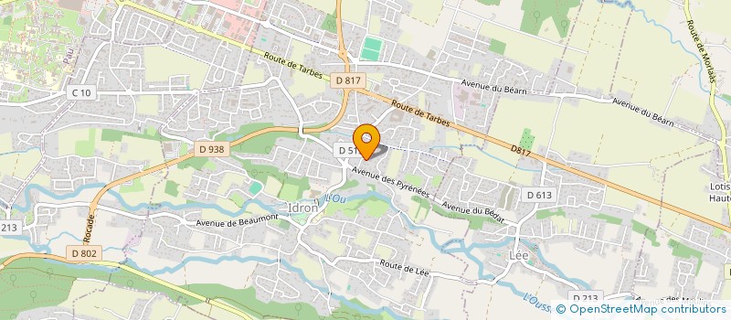 localisation de l'entreprise ALONA à IDRON