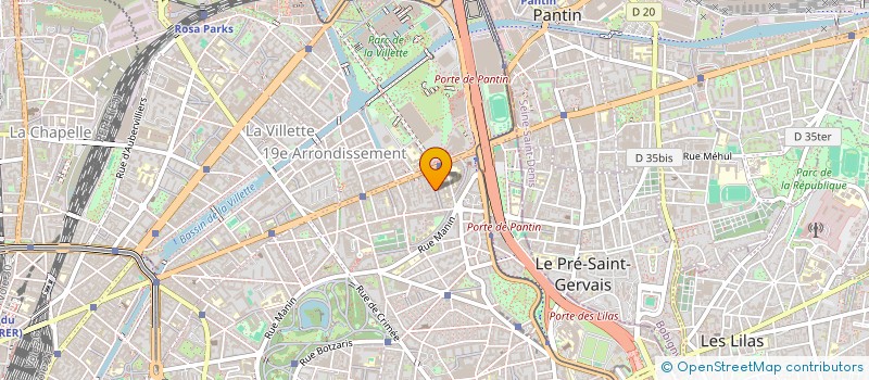 localisation de l'entreprise ALONE 1.62  PARIS