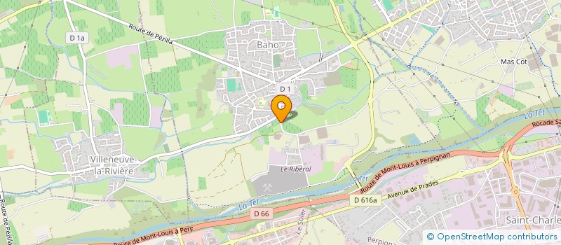 localisation de l'entreprise ALONSO  BAHO