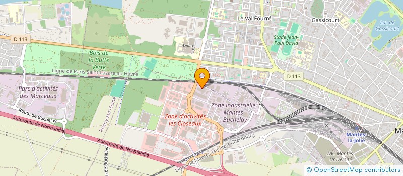 localisation de l'entreprise ALONSO CONTROLE TECHNIQUE à BUCHELAY