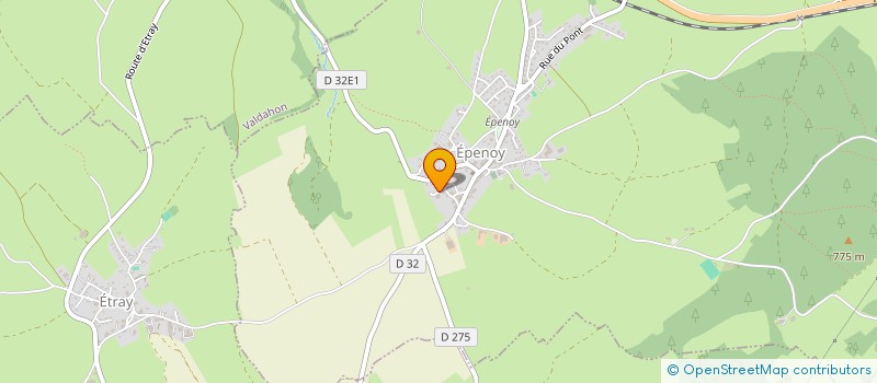 localisation de l'entreprise ALONSO-HERGOTT  EPENOY