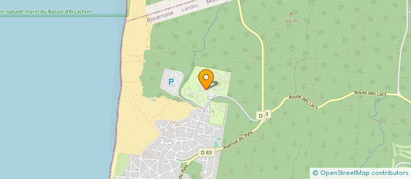 localisation de l'entreprise ALONSO SAN JUAN INDIVISION  BISCARROSSE