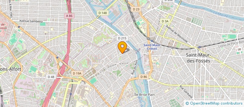 localisation de l'entreprise ALOPEX à CRETEIL