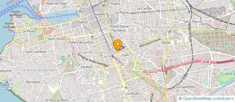 localisation de l'entreprise ALOPY à MARSEILLE