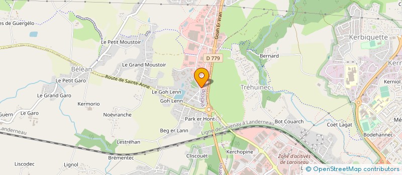 localisation de l'entreprise ALOR à PLESCOP