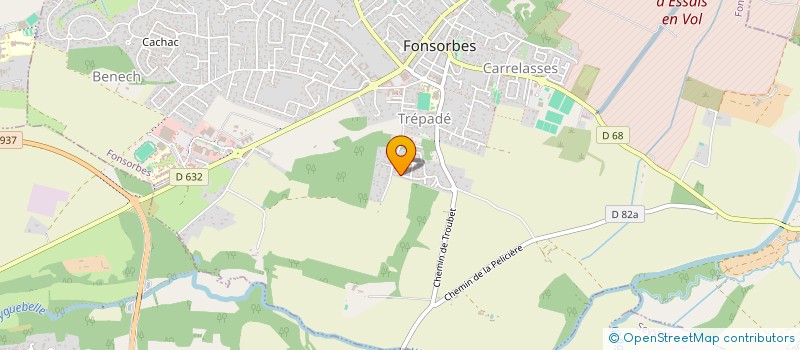 localisation de l'entreprise ALORA  FONSORBES