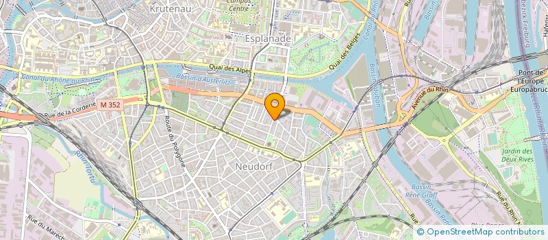 localisation de l'entreprise ALOREX à NANCY