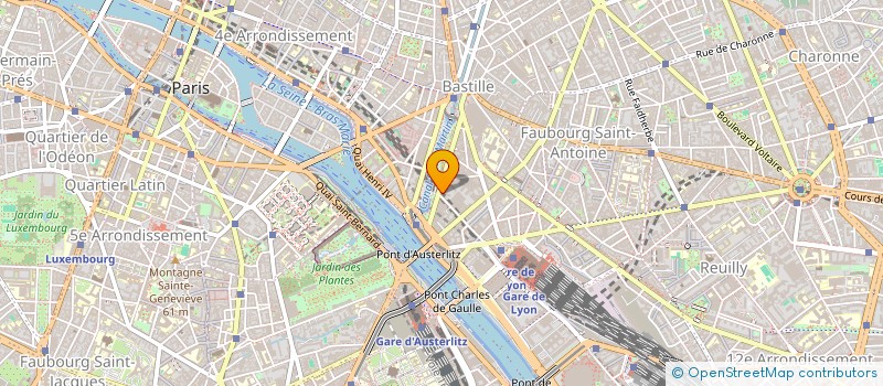 localisation de l'entreprise ALORG  PARIS