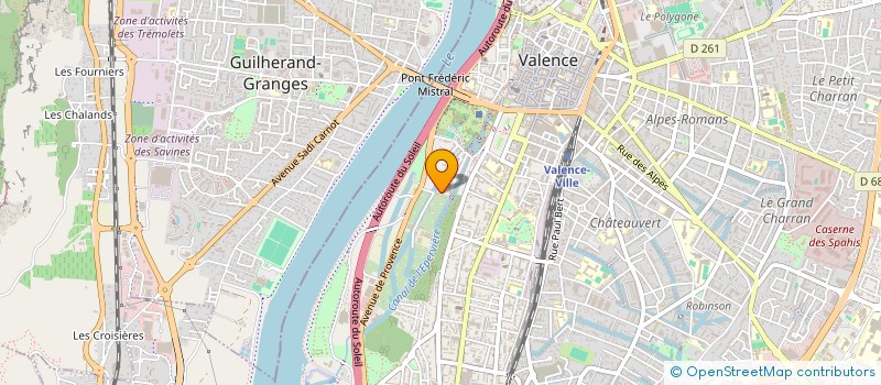 localisation de l'entreprise ALORS à VALENCE