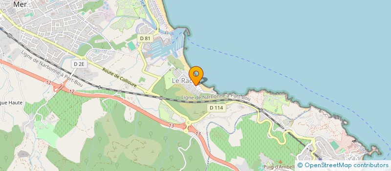 localisation de l'entreprise ALORS  ARGELES SUR MER