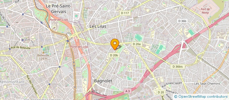 localisation de l'entreprise ALORS EVIDEMMENT à BAGNOLET