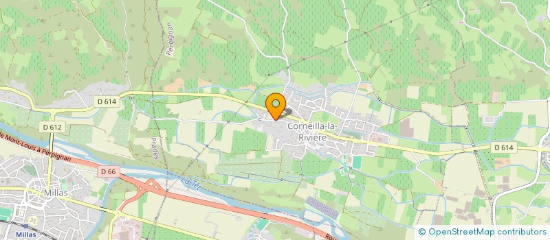 localisation de l'entreprise ALORS ON DANSE A CORNEILLA LA RIVIERE  CORNEILLA-LA-RIVIERE