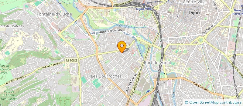 localisation de l'entreprise ALORSAUDIO&VISUEL  DIJON