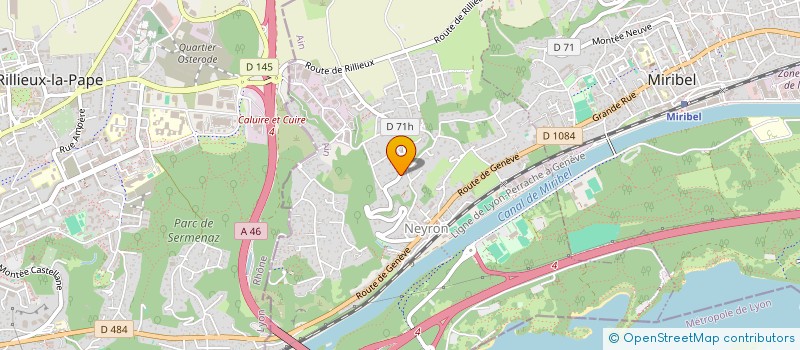 localisation de l'entreprise ALOSOMASKI  NEYRON