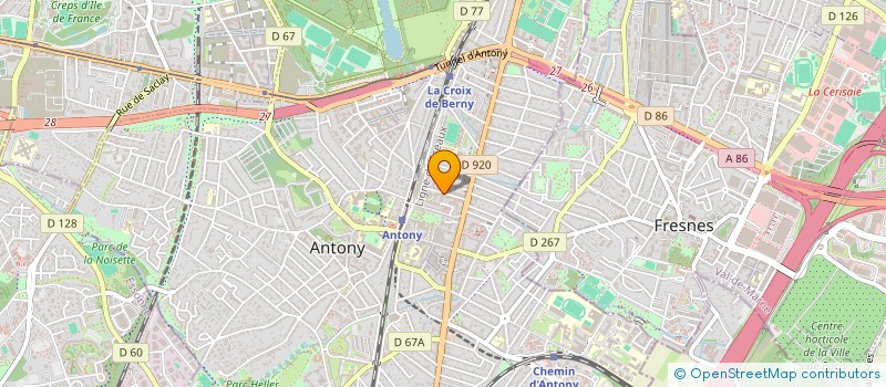 localisation de l'entreprise ALOSTYANN à ANTONY
