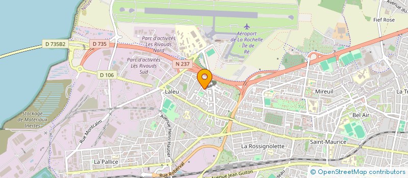 localisation de l'entreprise ALOT  LA ROCHELLE