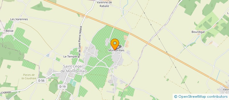 localisation de l'entreprise ALOTTE  SAINT-LEGER-DE-MONTBRILLAIS