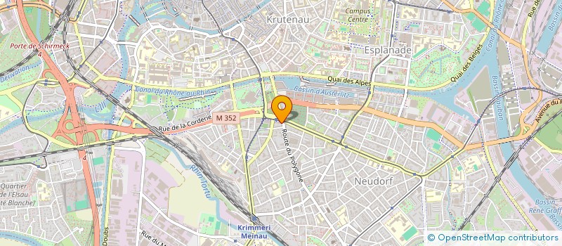 localisation de l'entreprise ALOUAHABI à STRASBOURG