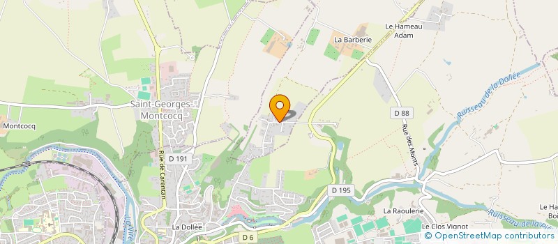 localisation de l'entreprise ALOUANE  LE MESNIL-ROUXELIN