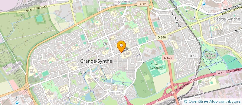 localisation de l'entreprise ALOUCH FOOD à GRANDE-SYNTHE
