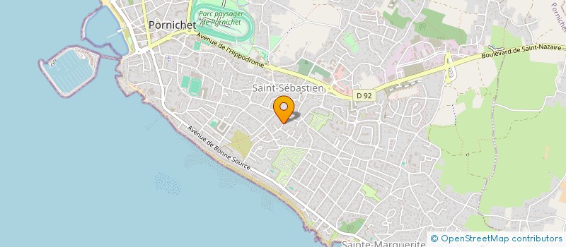 localisation de l'entreprise ALOUDAN à PORNICHET