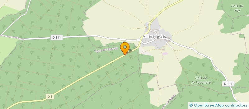 localisation de l'entreprise ALOUDI à LIGNY EN BARROIS