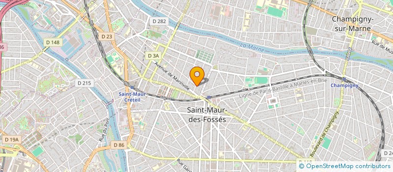 localisation de l'entreprise ALOUETTE à SAINT-MAUR-DES-FOSSES