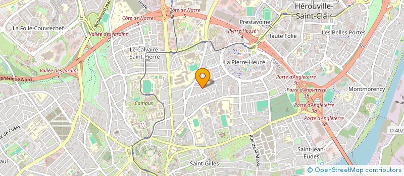 localisation de l'entreprise ALOUETTE à CAEN