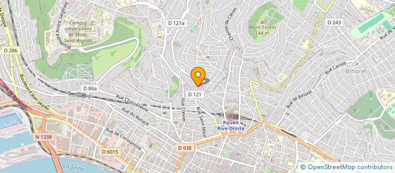 localisation de l'entreprise ALOUETTE à ROUEN