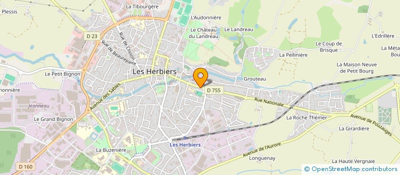 localisation de l'entreprise ALOUETTE MEDICAL à LES HERBIERS