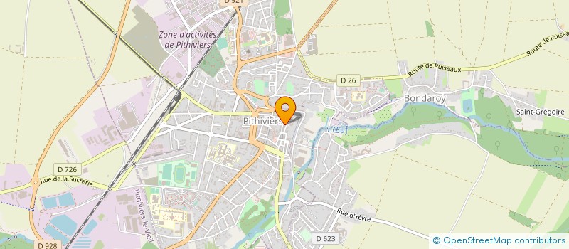 localisation de l'entreprise ALOUETTE PITHIVIERS TROMPETTES CAVALERIE  PITHIVIERS