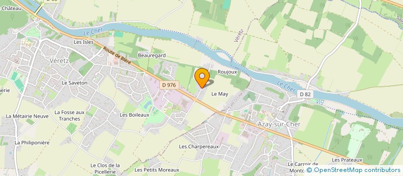 localisation de l'entreprise ALOUETTE PROJECTS - ASSOCIATION CULTURELLE  VERETZ