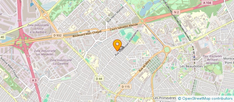 localisation de l'entreprise ALOUETTES à AULNAY-SOUS-BOIS