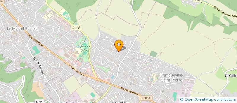 localisation de l'entreprise ALOUETTES  FRANQUEVILLE-SAINT-PIERRE