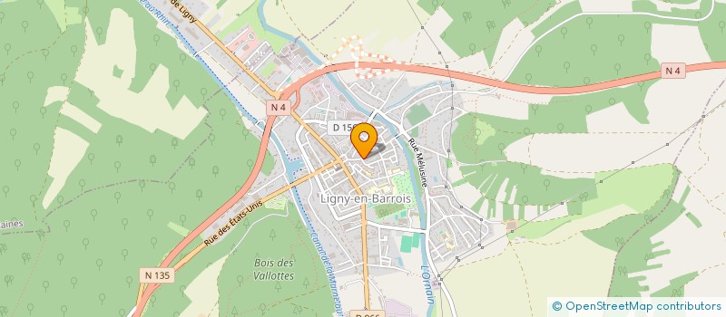 localisation de l'entreprise ALOUETTES DU BARROIS à LIGNY-EN-BARROIS