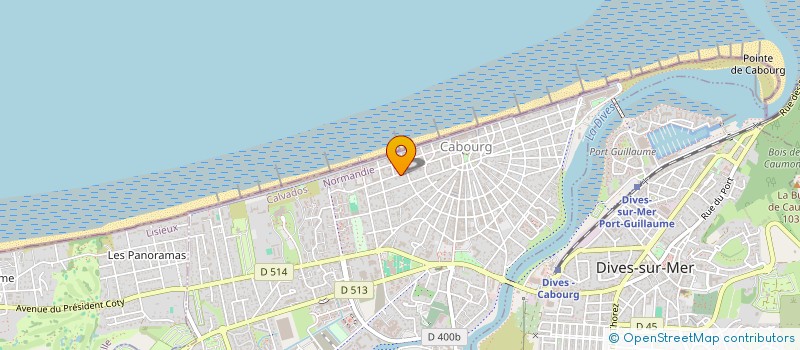 localisation de l'entreprise ALOVA  CABOURG