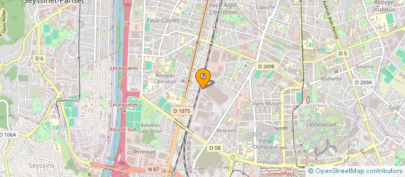 localisation de l'entreprise ALOXTEC  GRENOBLE