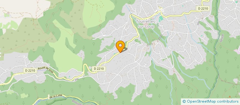 localisation de l'entreprise ALP  TOURRETTES-SUR-LOUP