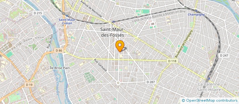 localisation de l'entreprise ALP à SAINT-MAUR-DES-FOSSES