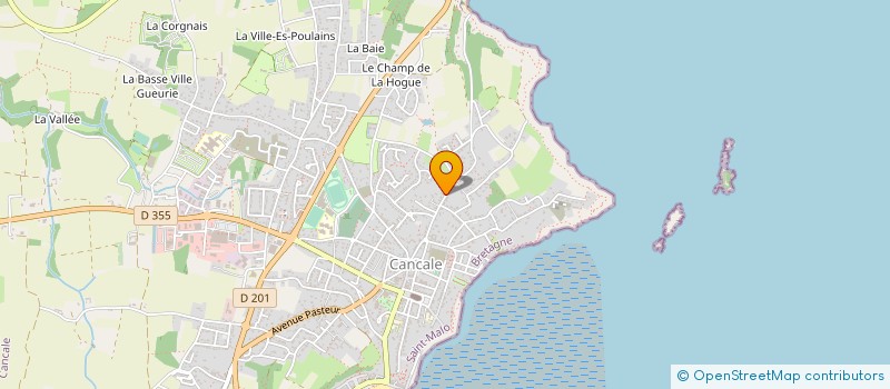 localisation de l'entreprise ALP  CANCALE