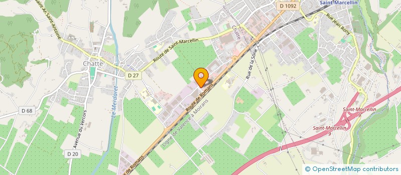 localisation de l'entreprise ALP  CHATTE