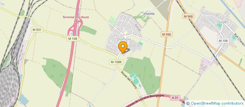 localisation de l'entreprise ALP  FENAY