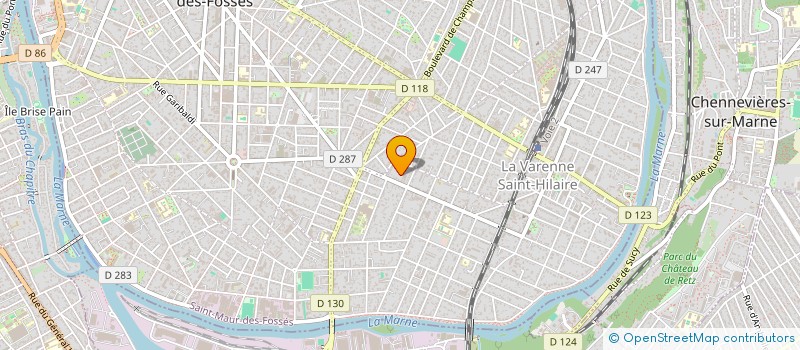 localisation de l'entreprise ALP à SAINT-MAUR-DES-FOSSES