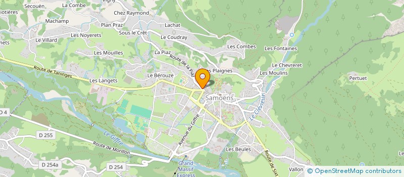 localisation de l'entreprise ALP ANALYTICA à SIXT-FER-A-CHEVAL