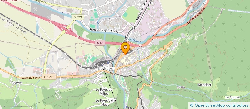 localisation de l'entreprise ALP' AUTOMATISMES SERVICE à PASSY