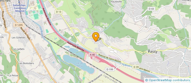 localisation de l'entreprise ALP'BAIN  SCIONZIER