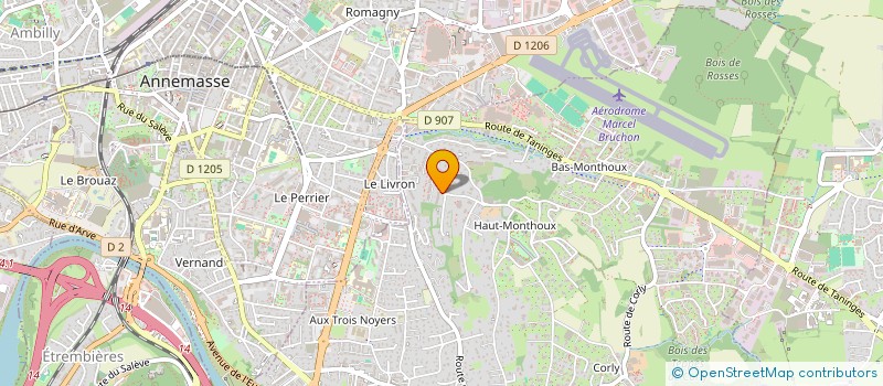 localisation de l'entreprise ALP' CUISINES CONCEPT à VETRAZ-MONTHOUX