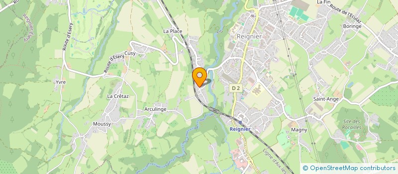 localisation de l'entreprise ALP DT à REIGNIER-ESERY